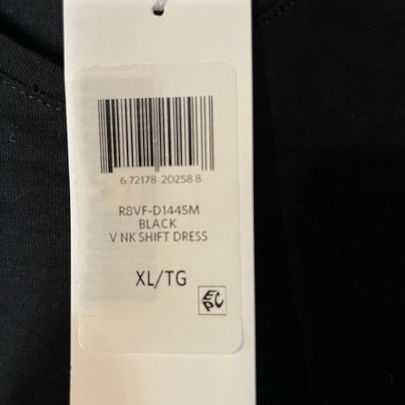 Eileen Fisher V Neck Shift Dress NWT - Picture 3 of 7